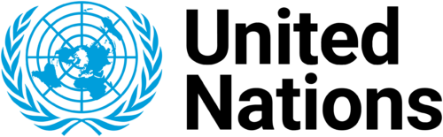 Graphic logo: United Nations